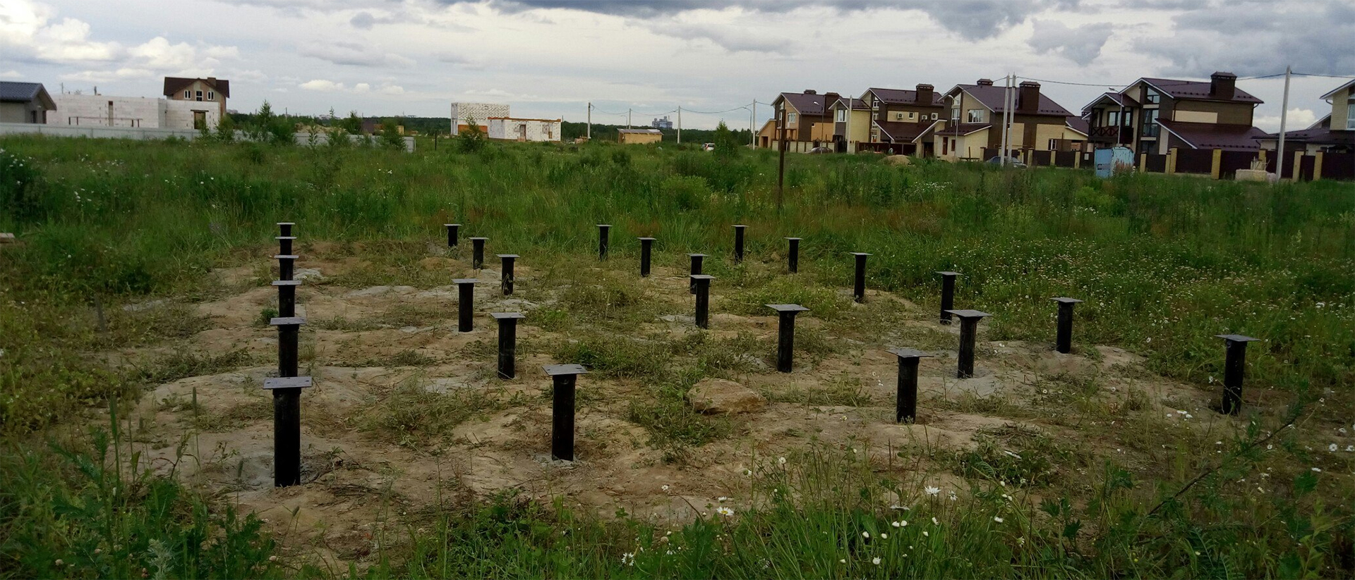 Как рассчитать количество винтовых свай